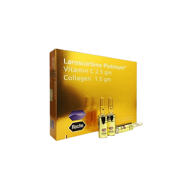 Roche Laroscorbine Platinum Vitamin C Collagen Injection (2.5g + 1.5g) - Image 4