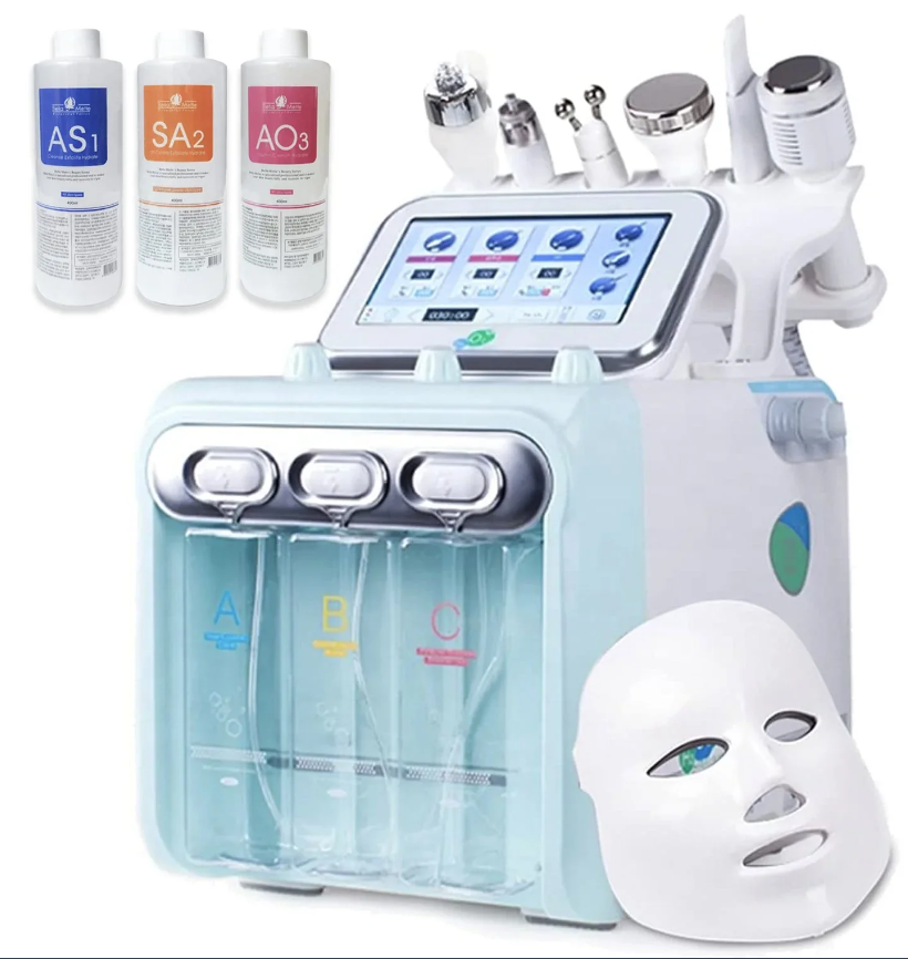 7 in 1 Hydra Facial Machine with Hydrafacial Serum Set - Image 4