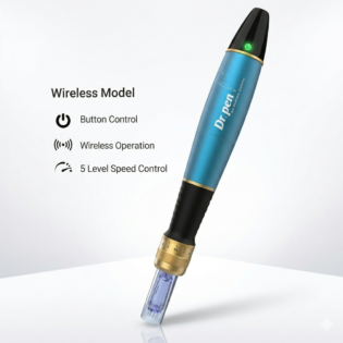 Dr. Pen A1W Microneedling Pen with 12 Pin Needles with Warranty